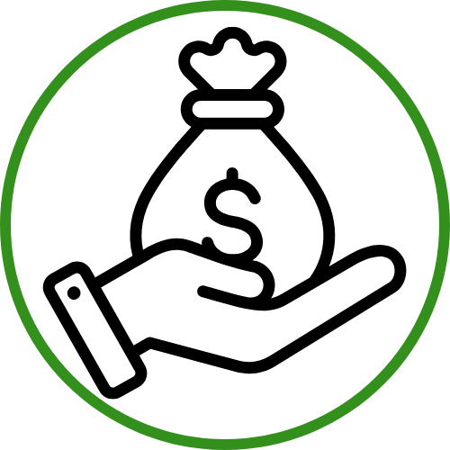 Dofinansowania - ikona